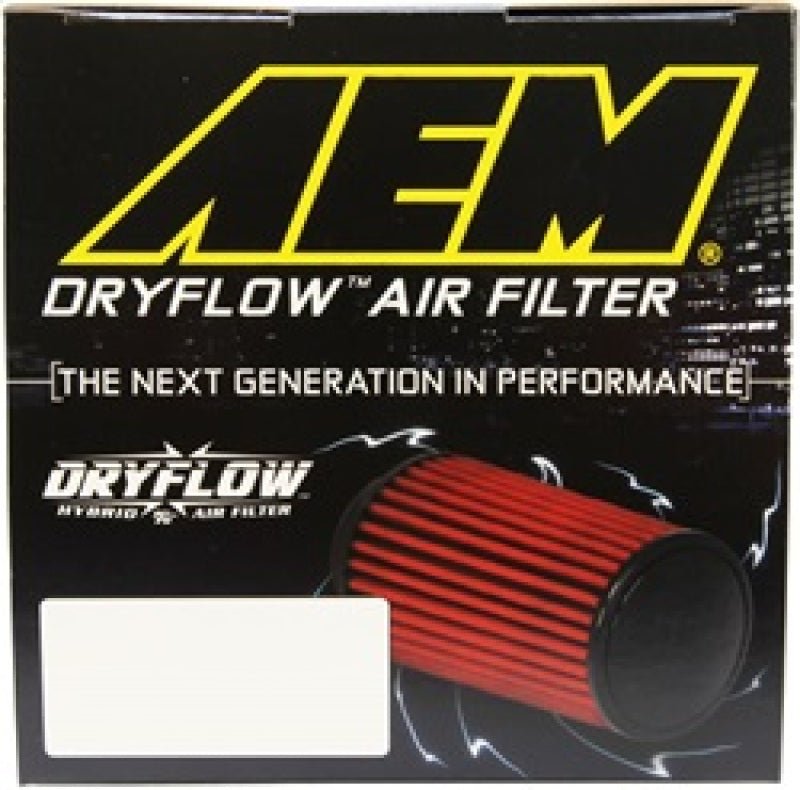 AEM Dryflow 3in. X 5in. Round Tapered Air Filter - My Store