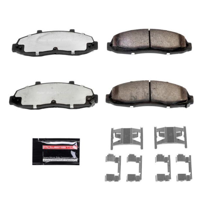 Power Stop 97 - 03 Ford F - 150 Front Z36 Truck & Tow Brake Pads w/Hardware - My Store