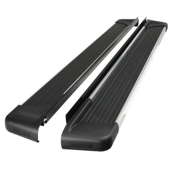 compare product Westin SG6 Polished Aluminum Running Boards 85.50 in - Polished