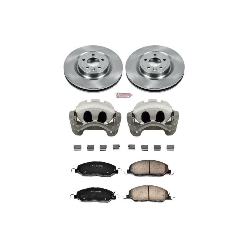 Power Stop 11 - 14 Ford Mustang Front Autospecialty Brake Kit w/Calipers - My Store