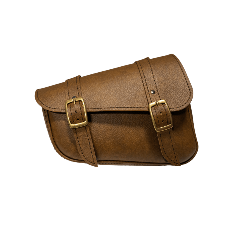 Willie & Max HD Sportsters,Honda Rebel,Custom Hard Tails Brass Monkey Swingarm Bag 4.0 - Warm Brown - My Store