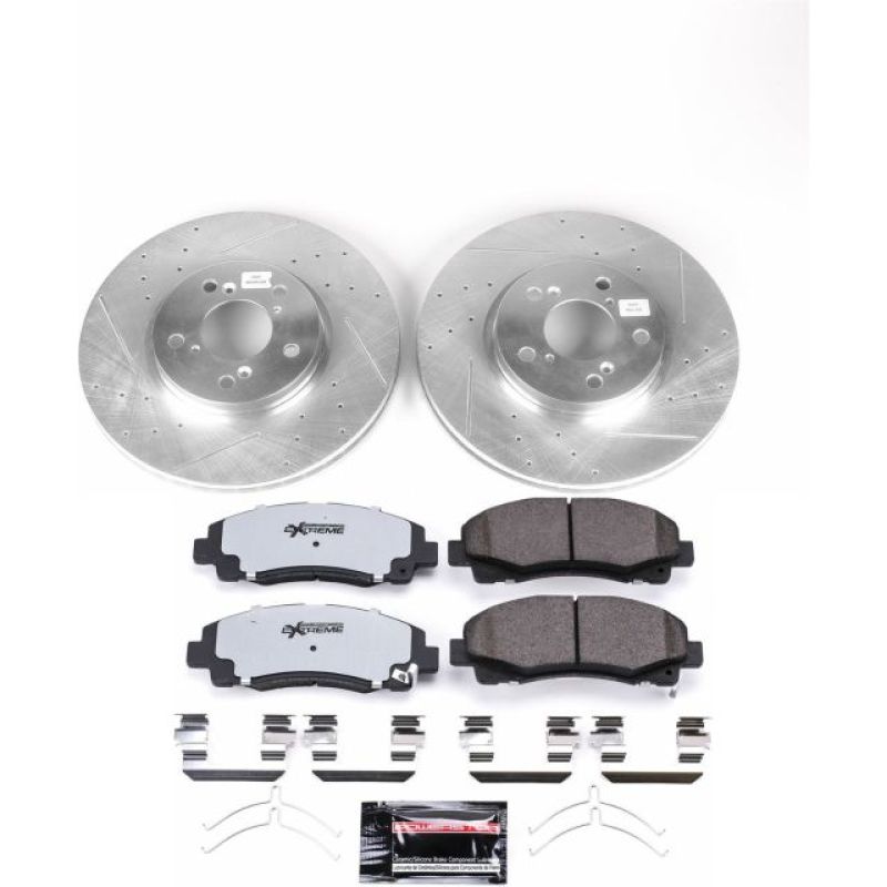 Power Stop 12 - 14 Honda Ridgeline Front Z36 Truck & Tow Brake Kit - My Store