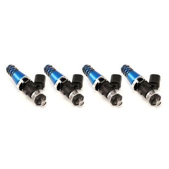 compare product Injector Dynamics ID1050X Injectors 11mm (Blue) Adaptor Tops Denso Lower (Set of 4)