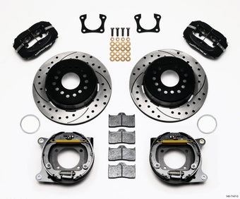 compare product Wilwood Forged Dynalite P/S Park Brake Kit Drilled 58-64 Olds/Pontiac Ends