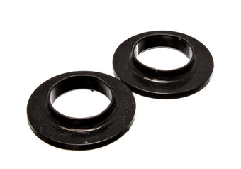 compare product Energy Suspension Universal 2 1/8in ID 3 3/4in OD 3/4in H Black Coil Spring Isolators (2 per set)