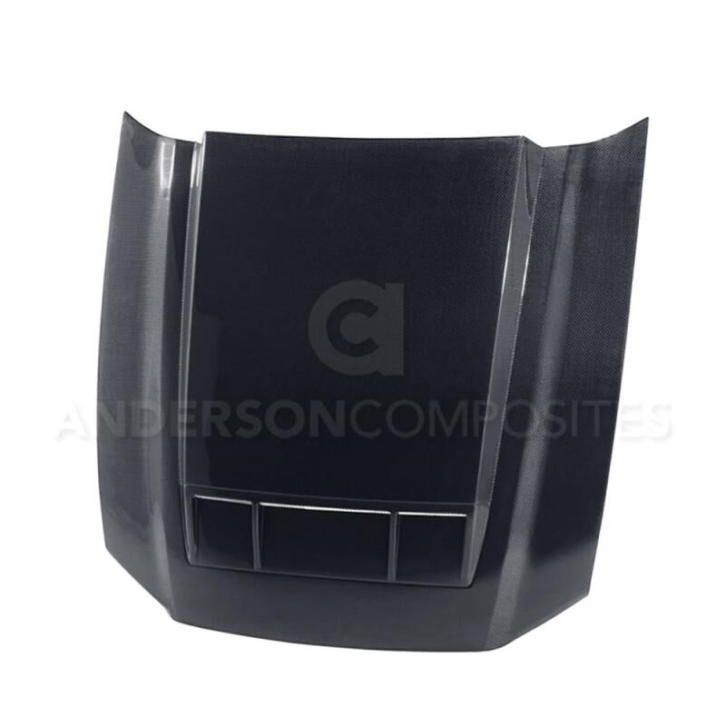 Anderson Composites 10 - 14 Ford Mustang/Shelby GT500 and 2013 - 2014 GT/V6 Ram Air Type - CR Hood - My Store