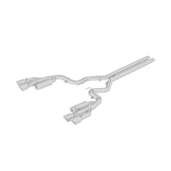 compare product MBRP 18-19 Ford Mustang GT 5.0 3in Cat Back Quad Tip Race Version - T304