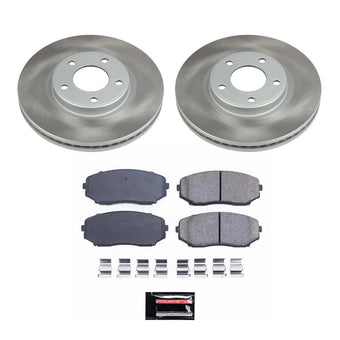 compare product Power Stop 07-08 Lincoln MKX Front Semi-Coated Rotor Kit