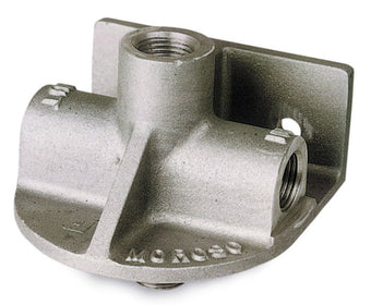compare product Moroso Chevrolet Big Block/Small Block Oil Filter Adapter - Remote Mount - Inlet Right/Outlet Left