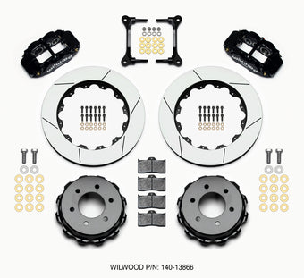 compare product Wilwood Narrow Superlite 4R RearTruck Kit 14.25in 2012-Up Ford F150 (6 lug)