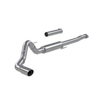compare product MBRP 2021+ Ford F150 2.7L/3.5L/5.0L 4in T409 Stainless Steel Cat-Back - RACE VERSION