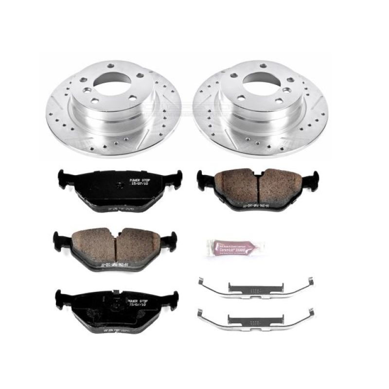 Power Stop 92 - 98 BMW 318i Rear Z23 Evolution Sport Brake Kit - My Store