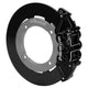 Wilwood 19 - 22 Honda Talon 1000 Black 4 - Piston Rear Kit 11.25in - Plain Face Steel Rotors - My Store