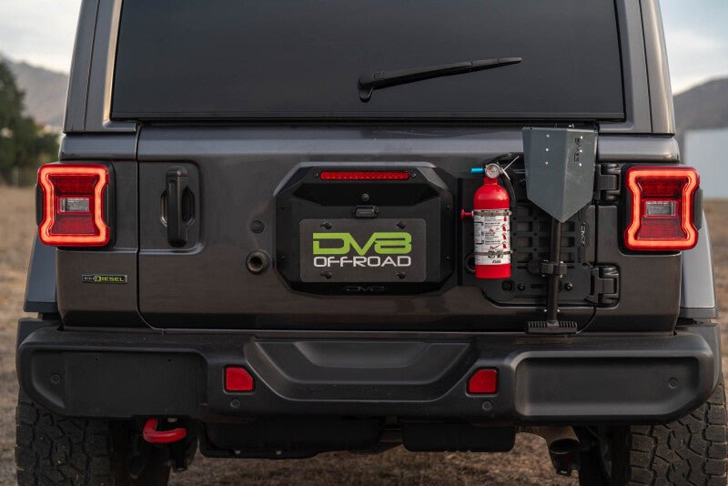 DV8 Offroad 2018 - 2025 Jeep Wrangler JL Tailgate Reinforcement Molle Panel - My Store