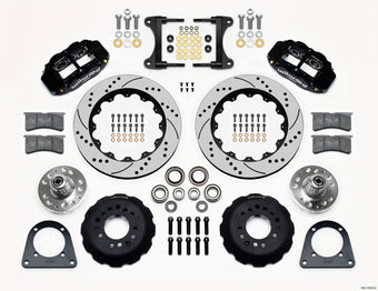compare product Wilwood Narrow Superlite 6R Front Hub Kit 14.00in Drilled TCI-IFS 71-78 (Pinto Based)