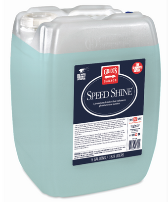 compare product Griots Garage Speed Shine - 5 Gallons (Minimum Order Qty of 2 - No Drop Ship)