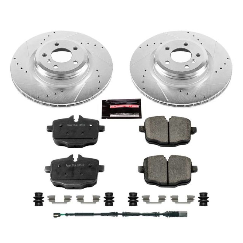 Power Stop 10 - 15 BMW 550i GT Rear Z23 Evolution Sport Brake Kit - My Store
