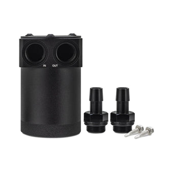 compare product Mishimoto Parallel Port Universal Baffled Oil Catch Can