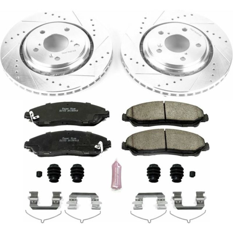 Power Stop 17 - 19 Acura MDX Front Z23 Evolution Sport Brake Kit - My Store