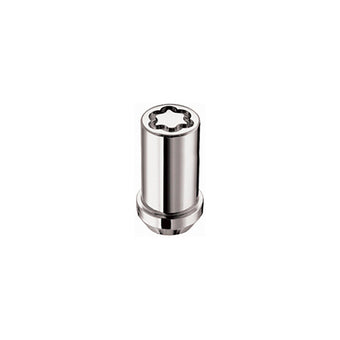 compare product McGard Wheel Lock Nut Set - 5pk. (Cone Seat Tuner) M14X1.5 / 22mm Hex / 1.648in OAL - Chrome