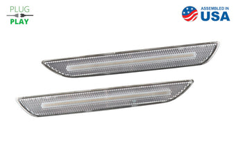 compare product Diode Dynamics 15-21 EU/AU Ford Mustang LED Sidemarkers Clear (Pair)