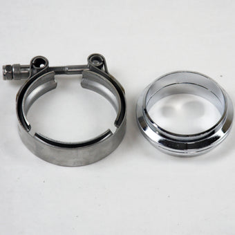 compare product Granatelli 2.5in V-Band Mild Steel Flat Flanges w/Clamp