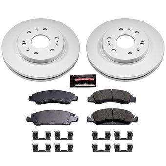 compare product Power Stop 08-19 Cadillac Escalade Front Z17 Evolution Geomet Coated Brake Kit