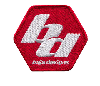 compare product Baja Designs Patch 3x3 Inch Red/White