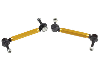 compare product Whiteline 07+ Nissan Skyline R35 GT-R Rear Swaybar link kit h/duty-adjustable steel ball