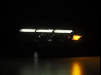 AlphaRex 15 - 17 Ford Mustang NOVA LED Proj Headlights Alpha Black w/Activ Light/Seq Signal/Switch DRL - My Store
