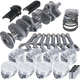 Eagle Chevy 350 3.750in Crank 5.700in I - Beam Rods - 10cc 4.030in Pistons Rotating Assembly - My Store
