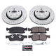 Power Stop 17 - 19 Jeep Grand Cherokee Front Z23 Evolution Sport Brake Kit - My Store