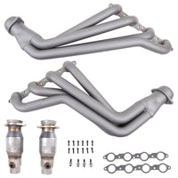 BBK 2010 - 15 Camaro Ls3/L99 1 - 7/8 Full - Length Headers W/ High Flow Cats (Titanium Ceramic) - My Store