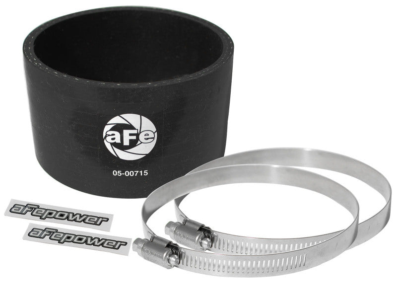 aFe Magnum FORCE Intake Coupling Kit (4 IN ID x 2 - 1/2 IN L) Straight Coupler - Black - My Store