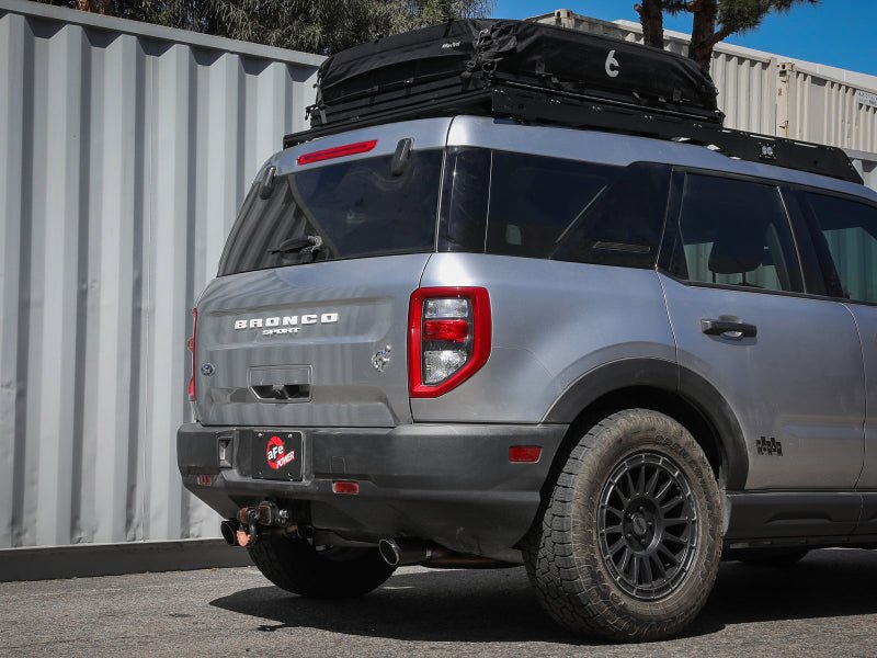 aFe Ford Bronco Sport 21 - 22 L3 - 1.5L (t)/L4 - 2.0L (t) Vulcan Cat - Back Exhaust System - Carbon Tips - My Store