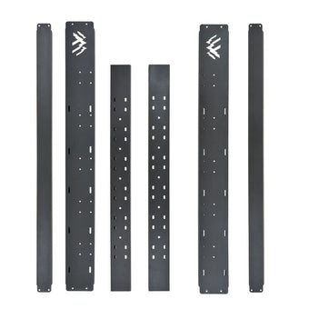 compare product Westin Overland Cargo Rails 57in - Textured Black