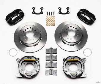 compare product Wilwood Forged Dynalite P/S Park Brake Kit Small Ford 2.66in Offset