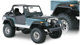 compare product Bushwacker 59-83 Jeep CJ5 Cutout Style Flares 4pc - Black