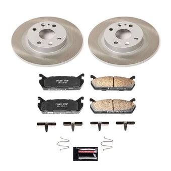compare product Power Stop 91-96 Mercury Tracer Rear Semi-Coated Rotor Kit
