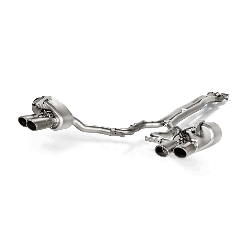 Akrapovic 17 - 18 Porsche Panamera Turbo Evolution Line Cat Back (Titanium) (Tips Not Incl.) - My Store