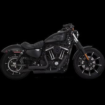 compare product Vance & Hines HD Sportster 04-22 Mini Grenades Black PCX Full System Exhaust