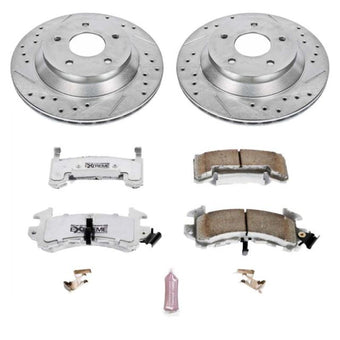 compare product Power Stop 88-95 Chevrolet Corvette Front Z26 Street Warrior Brake Kit