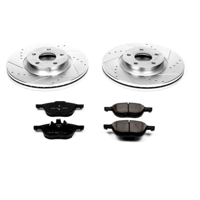 Power Stop 13 - 17 Ford C - Max Front Z23 Evolution Sport Brake Kit - My Store