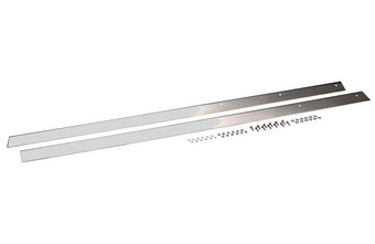 compare product Kentrol 76-86 Jeep CJ7 Rocker Guards Pair - Polished Silver