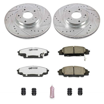 compare product Power Stop 02-06 Acura RSX Front Z26 Street Warrior Brake Kit
