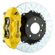 Brembo 06 - 08 RS4 Rear GT BBK 4 Piston Cast 380x28 2pc Rotor Slotted Type - 3 - Yellow - My Store