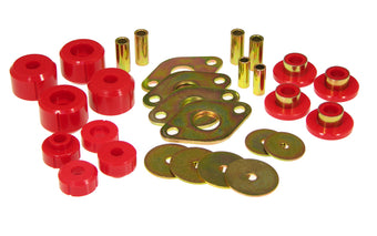 compare product Prothane 95-00 Toyota P/U 2/4wd Body Mount Kit - Red