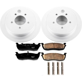 compare product Power Stop 97-00 Ford Expedition Rear Z17 Evolution Geomet Coated Brake Kit