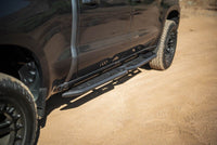 DV8 Offroad 19 - 24 GMC Sierra 1500 Crew Cab OE Plus Side Steps - Black Steel - My Store
