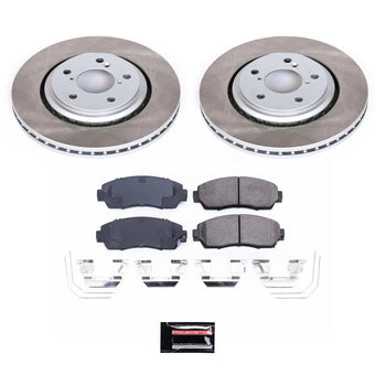 compare product Power Stop 19-22 Honda Passport Front Semi-Coated Rotor Kit